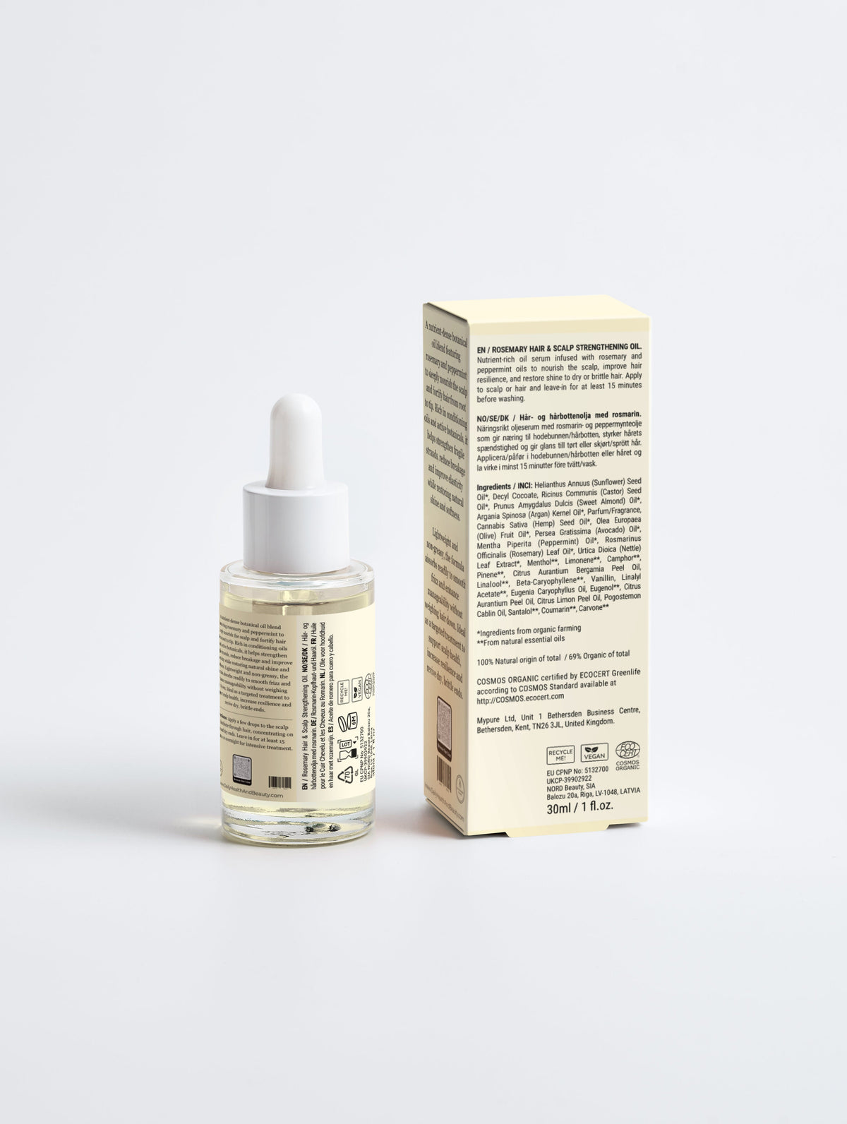 Haircare Rosemary & Peppermint Pre-Shampoo Oil, 30 mL