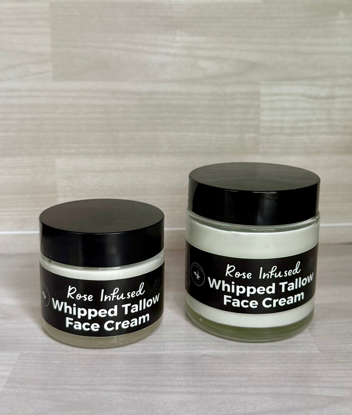 Rose Tallow Face Cream – Grass-Fed Tallow Moisturizer for Dry & Sensitive Skin