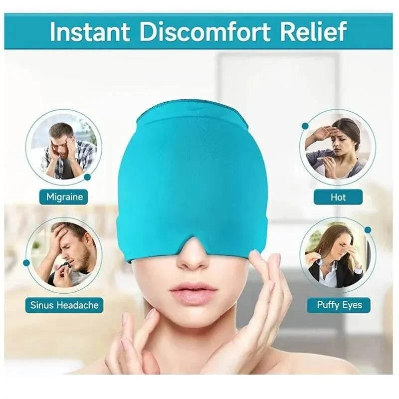 Single Layer Migraine Relief Cap Gel Ice Cap